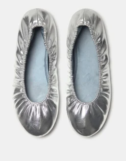 Natura Selection Bailarinas Silver 149772-SILVER Clearance