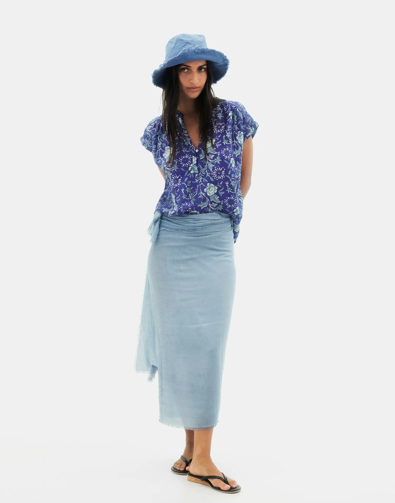 Natura Selection Blusa Adriático 147759-BLUE Discount