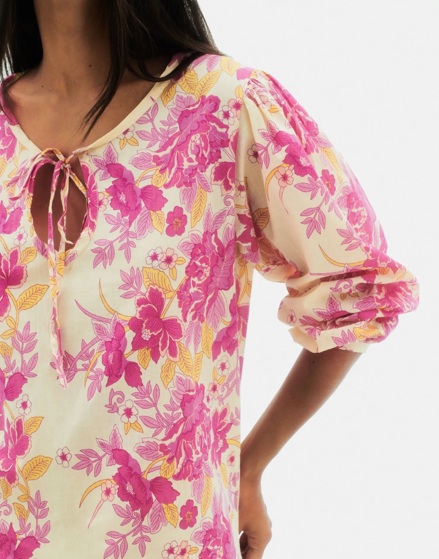 Natura Selection Blusa Kailua 147805-ECRU Best