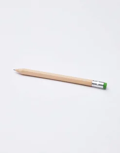 Natura Selection Bolígrafo Madera Con Goma 142244-GREEN Hot