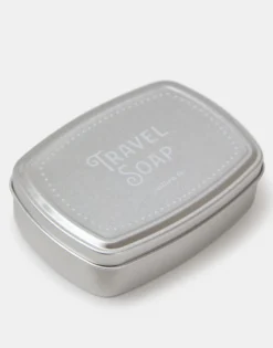 Natura Selection Caja Metálica Para Jabón 148058-SILVER Hot