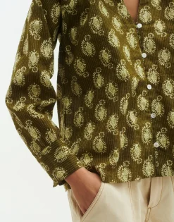 Natura Selection Camisa Cactus 145806-GREEN Sale