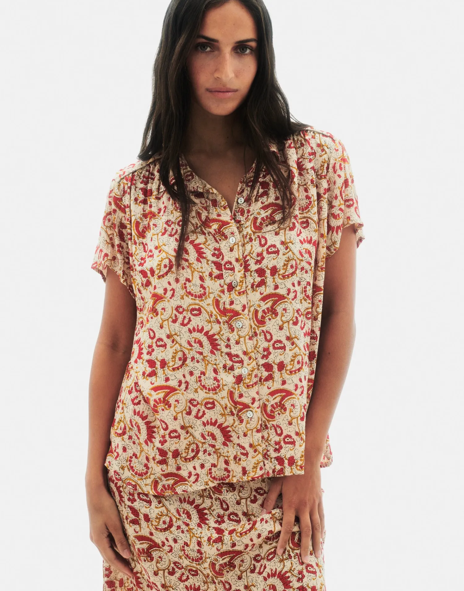 Natura Selection Camisa Colima 147763-ECRU Best