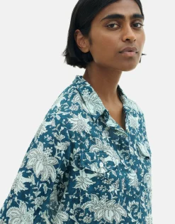 Natura Selection Camisa Dobbi Aninik 149941-BLUE Best