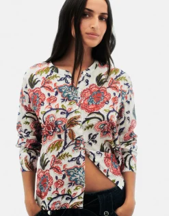 Natura Selection Camisa Dobbi Chennai 147741-OFFWHITE Sale