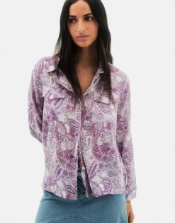 Natura Selection Camisa Dobbi Korba 147743-VIOLET Hot