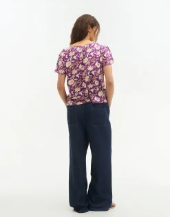 Natura Selection Camiseta Print Indio 145957-LILAC Hot
