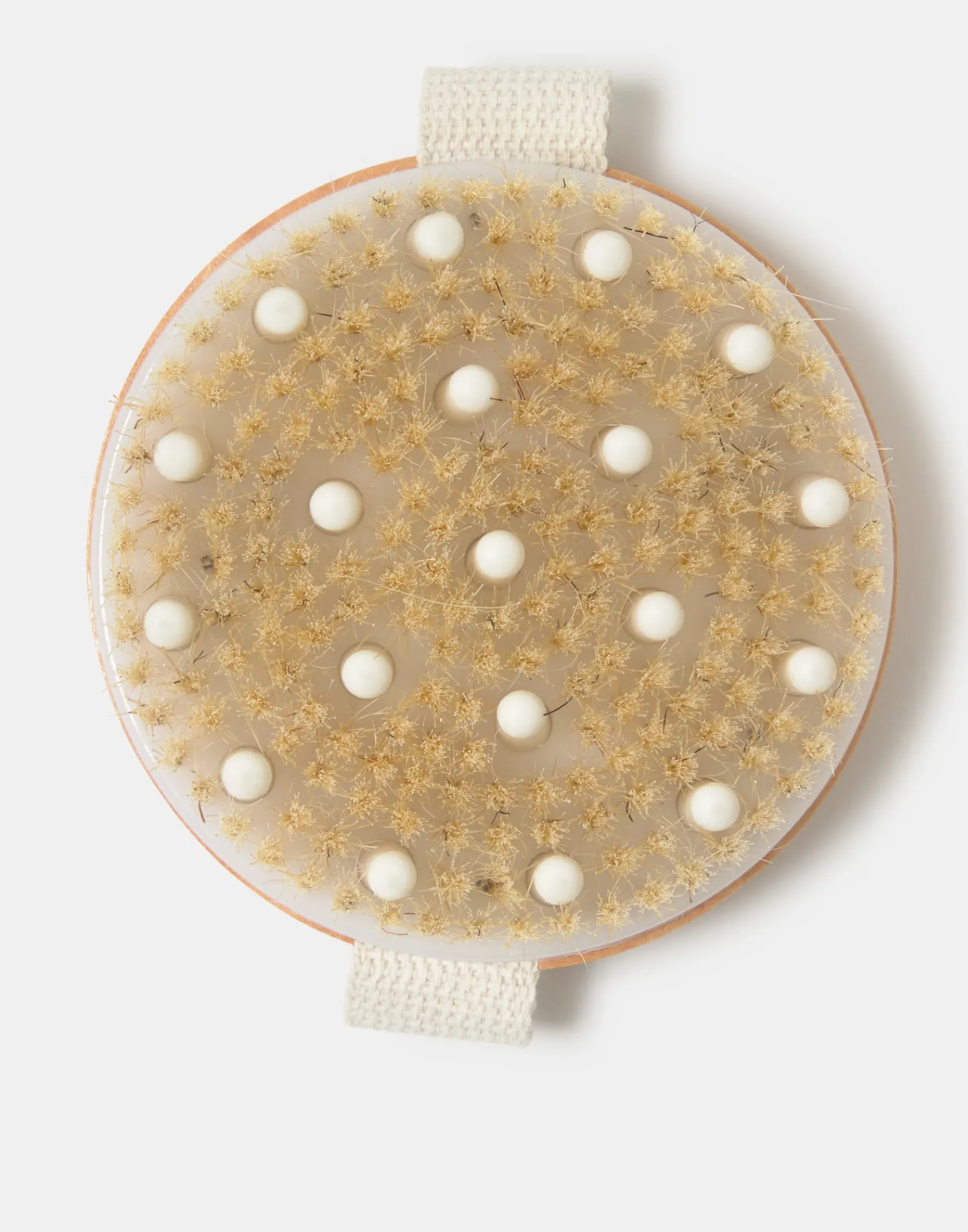 Natura Selection Cepillo Circular Masajeador Anticelulitis 148048-BEIG Hot