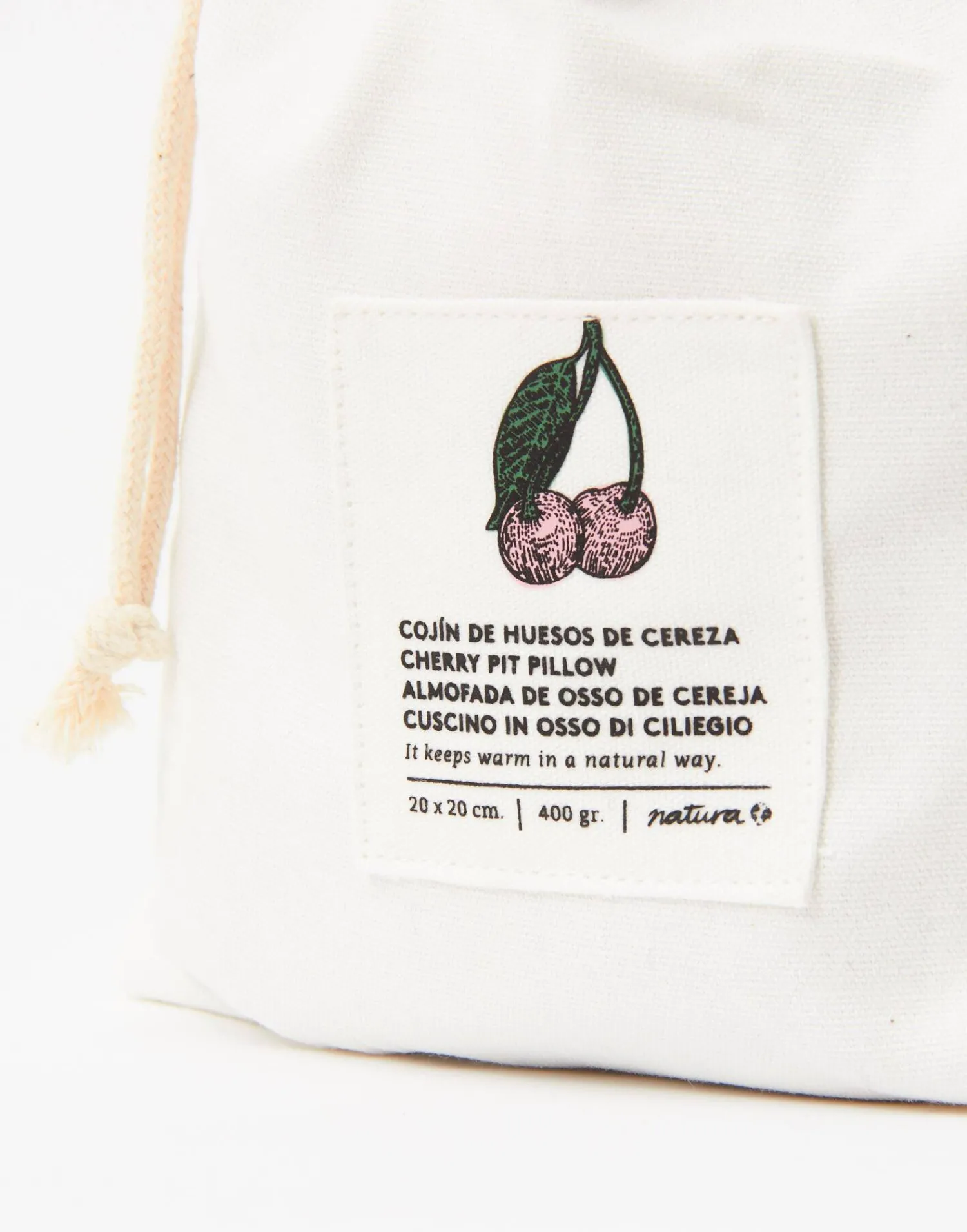 Natura Selection Cojincito Cerezas 109424-GREY Discount