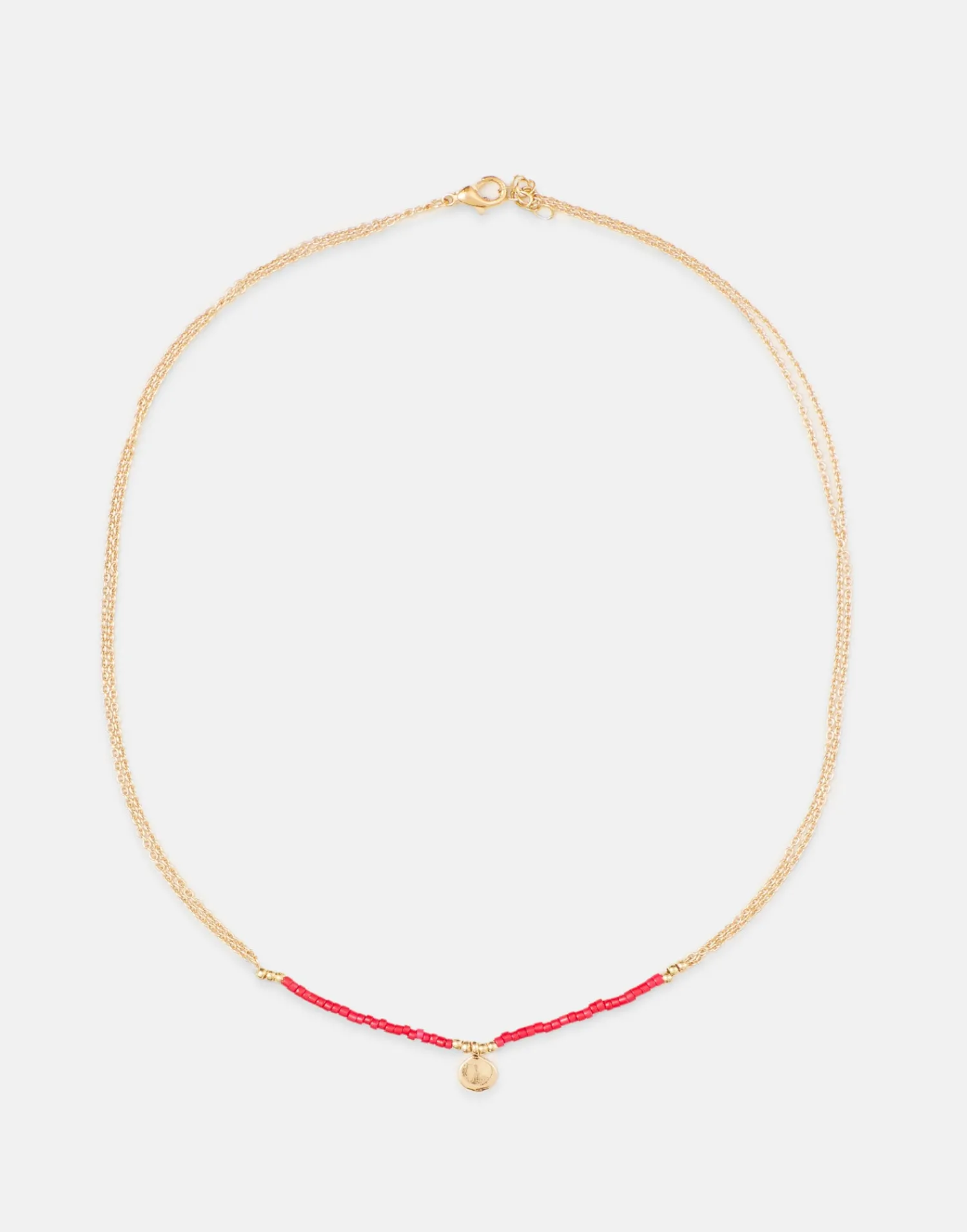 Natura Selection Collar Oro Beads Minicharm New