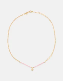 Natura Selection Collar Oro Beads Minicharm New