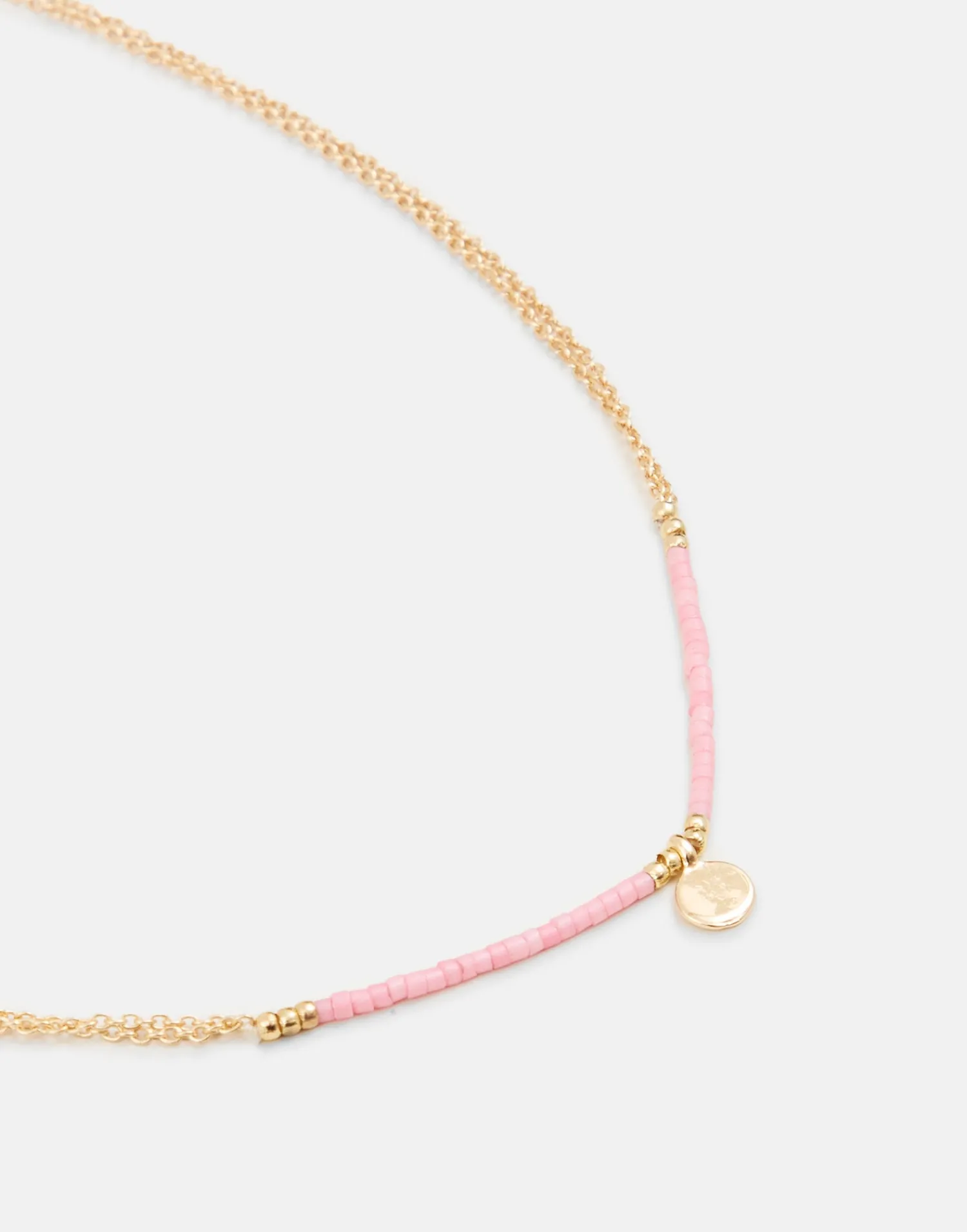 Natura Selection Collar Oro Beads Minicharm New