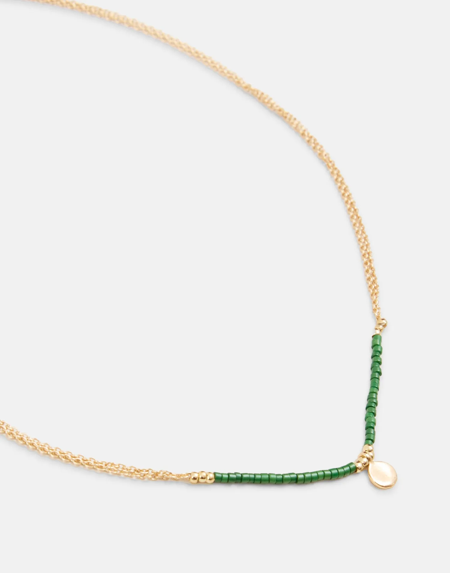 Natura Selection Collar Oro Beads Minicharm New