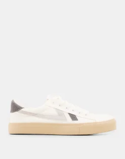 Natura Selection Deportiva Blanca Franjas 147835-GREY Sale