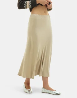 Natura Selection Falda Liuna 149795-BEIGE Discount
