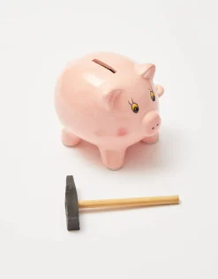 Natura Selection Hucha Cerdito Con Martillo Hot