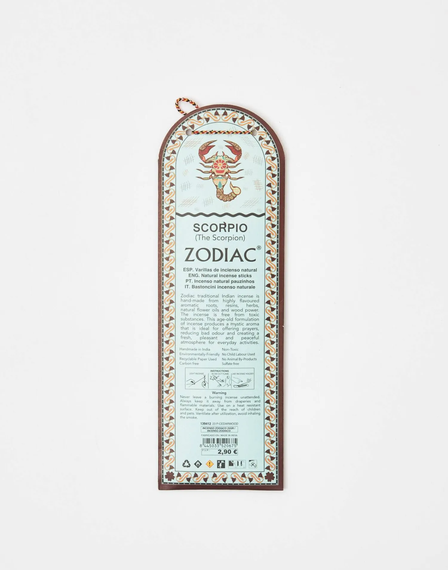 Natura Selection Incienso Zodiaco 25gr Sale