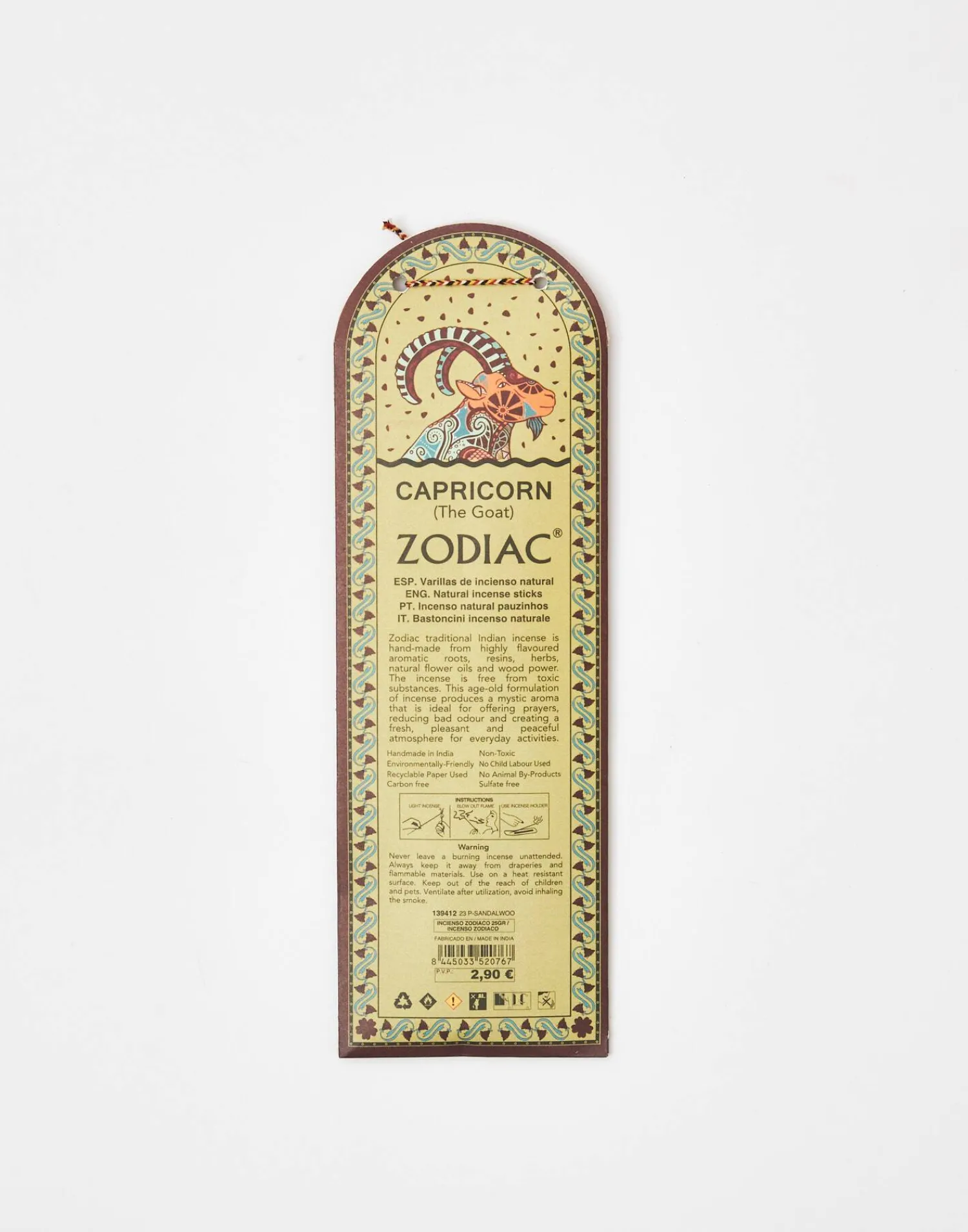 Natura Selection Incienso Zodiaco 25gr Sale