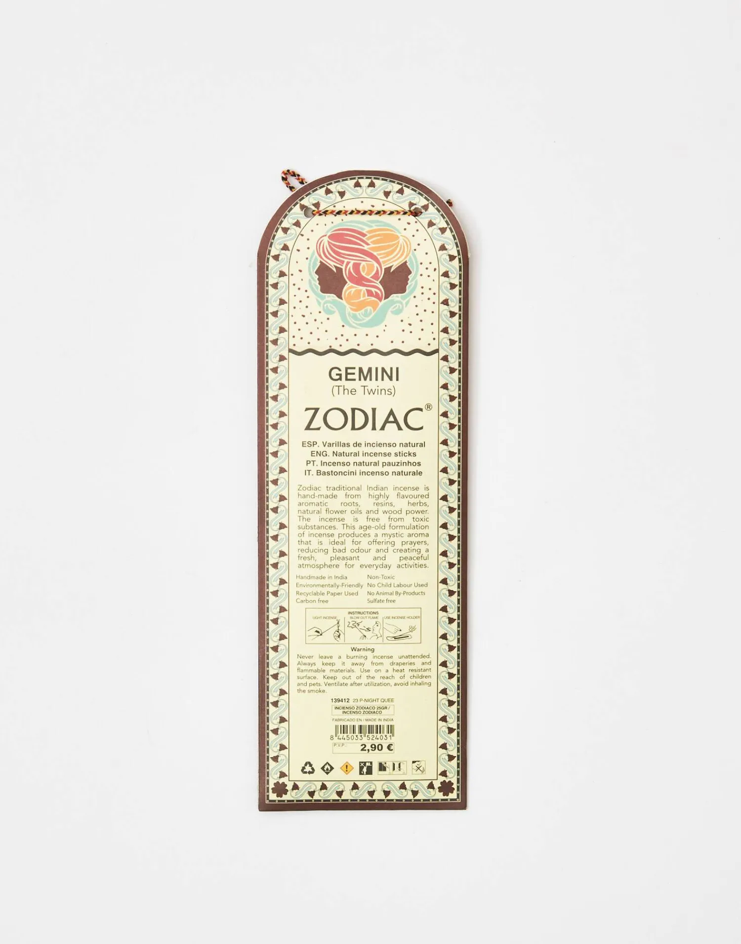 Natura Selection Incienso Zodiaco 25gr Sale