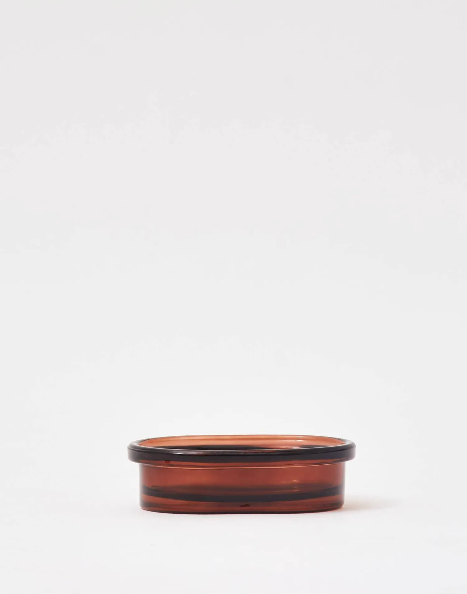 Natura Selection Jabonera Cristal 138399-CARAMEL