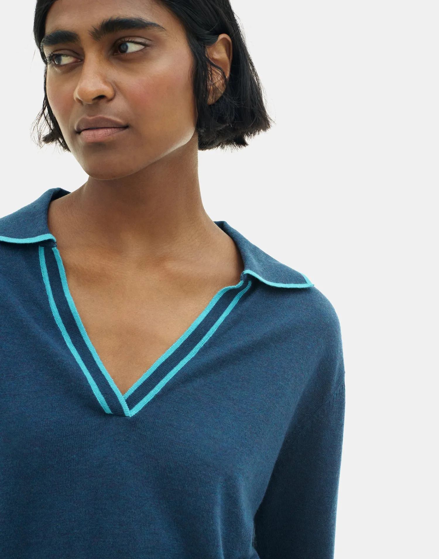 Natura Selection Jersey Sedna 149826-NAVYBLUE Outlet