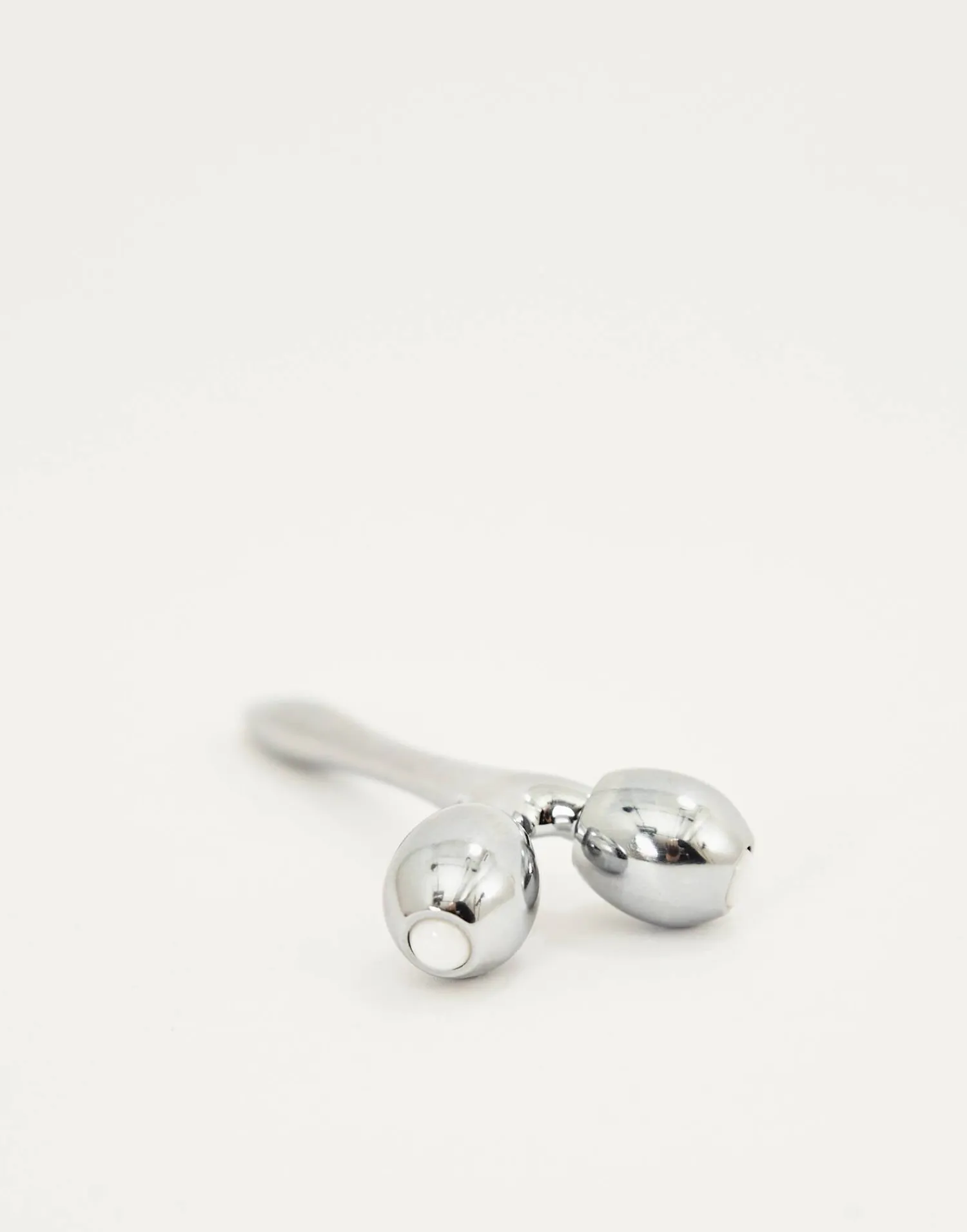 Natura Selection Masajeador Facial Roller Metal 131188-SILVER New