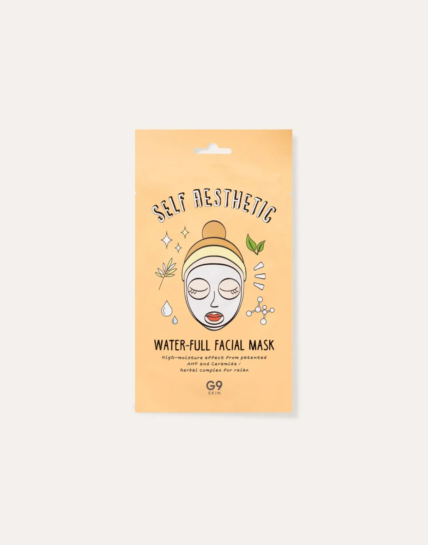 Natura Selection Mascarilla Hidratante 146059-ORANGE Outlet