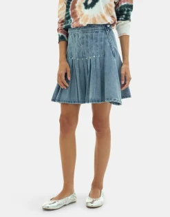 Natura Selection Minifalda Denim Isfrid 149777-BLUE Online
