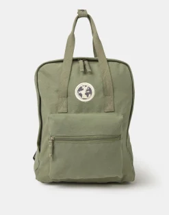 Natura Selection Mochila Cuadrada Canvas Lavado Hot