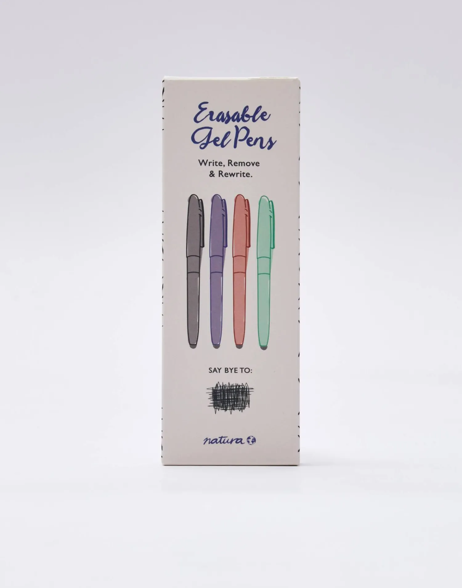 Natura Selection Pack 4 Bolígrafos Borrables 142240-ASSORTED Outlet
