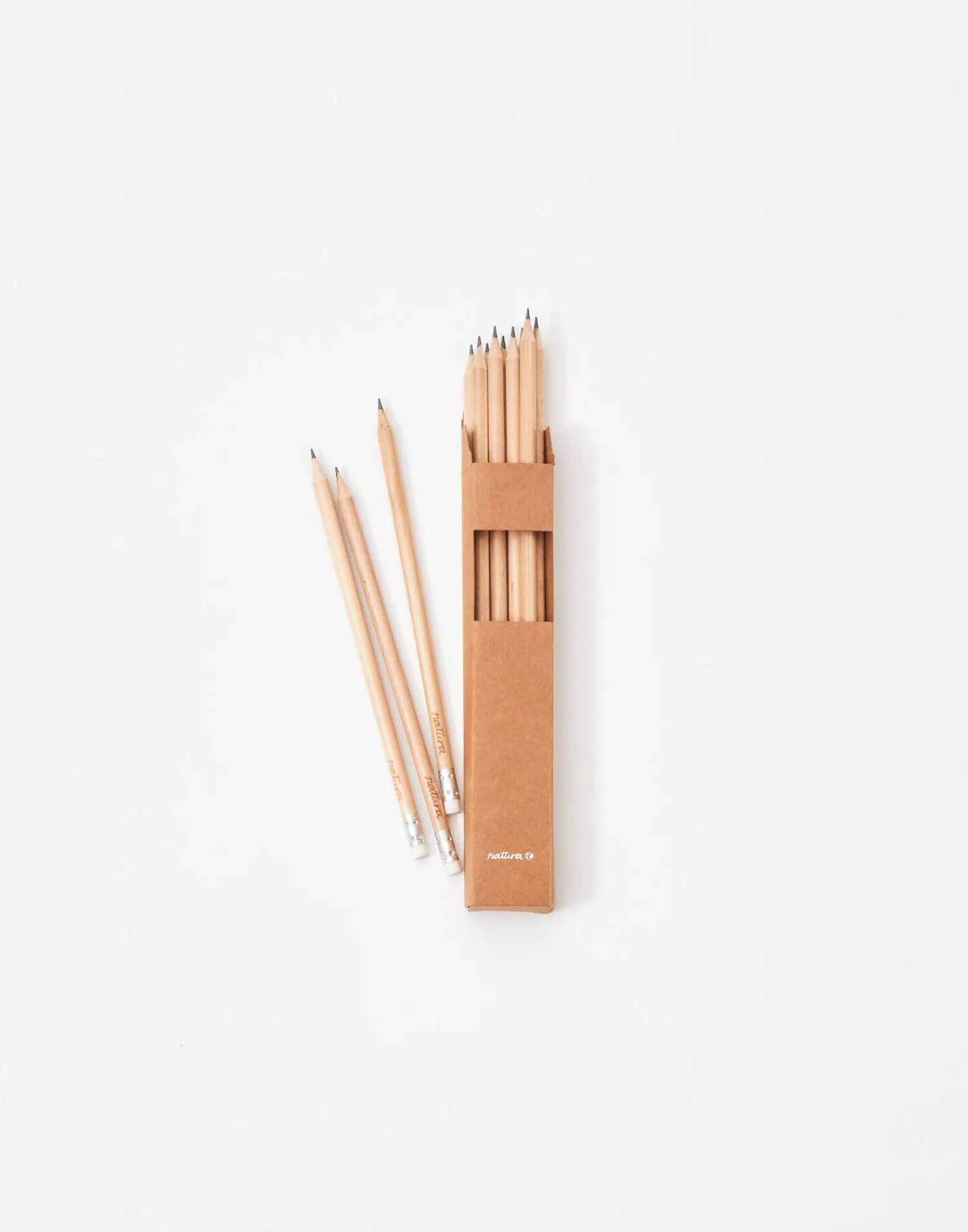 Natura Selection Pack 12 Lápices HB 135510-BROWN Online