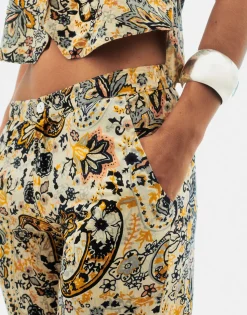 Natura Selection Pantalón Garden 147777-ECRU Discount