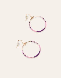 Natura Selection Pendientes Aro Beads Online