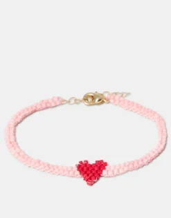 Natura Selection Pulsera Beads Corazón Outlet