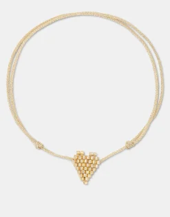 Natura Selection Pulsera Corazón Metalizado Clearance