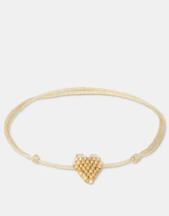 Natura Selection Pulsera Corazón Metalizado Clearance