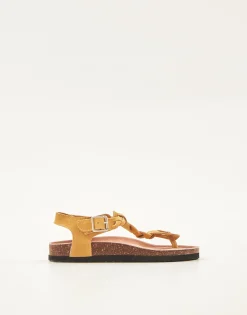Natura Selection Sandalia Dedo Trenza 145441-MOUSTARD Discount