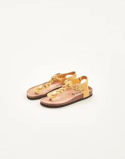 Natura Selection Sandalia Dedo Trenza 145441-MOUSTARD Discount