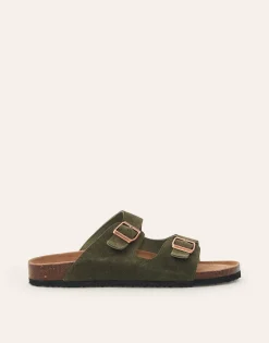 Natura Selection Sandalia Doble Hebilla Ergonómica Hombre 145445-KHAKI Clearance