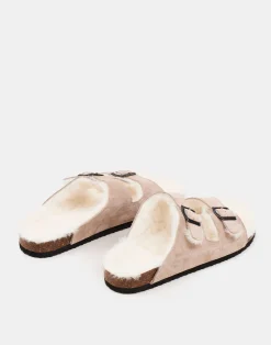Natura Selection Sandalia Ergonómica Interior Pelo 147851-TAUPE Outlet