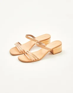 Natura Selection Sandalia Tacón Tiras 145625-BEIGE Best