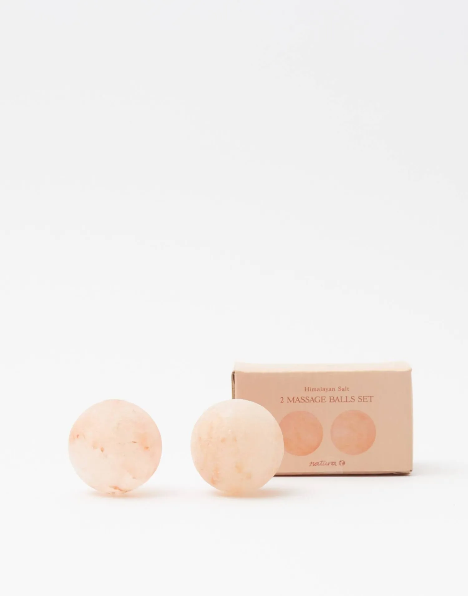 Natura Selection Set 2 Bolas Masaje Sal Himalaya Clearance