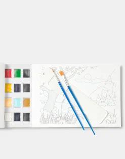 Natura Selection Set Libro Para Acuarela Y Acuarelas 147997-ASSORTED New