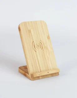 Natura Selection Soporte Móvil Cargador 124785-BAMBOO Clearance