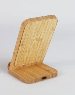 Natura Selection Soporte Móvil Cargador 124785-BAMBOO Clearance