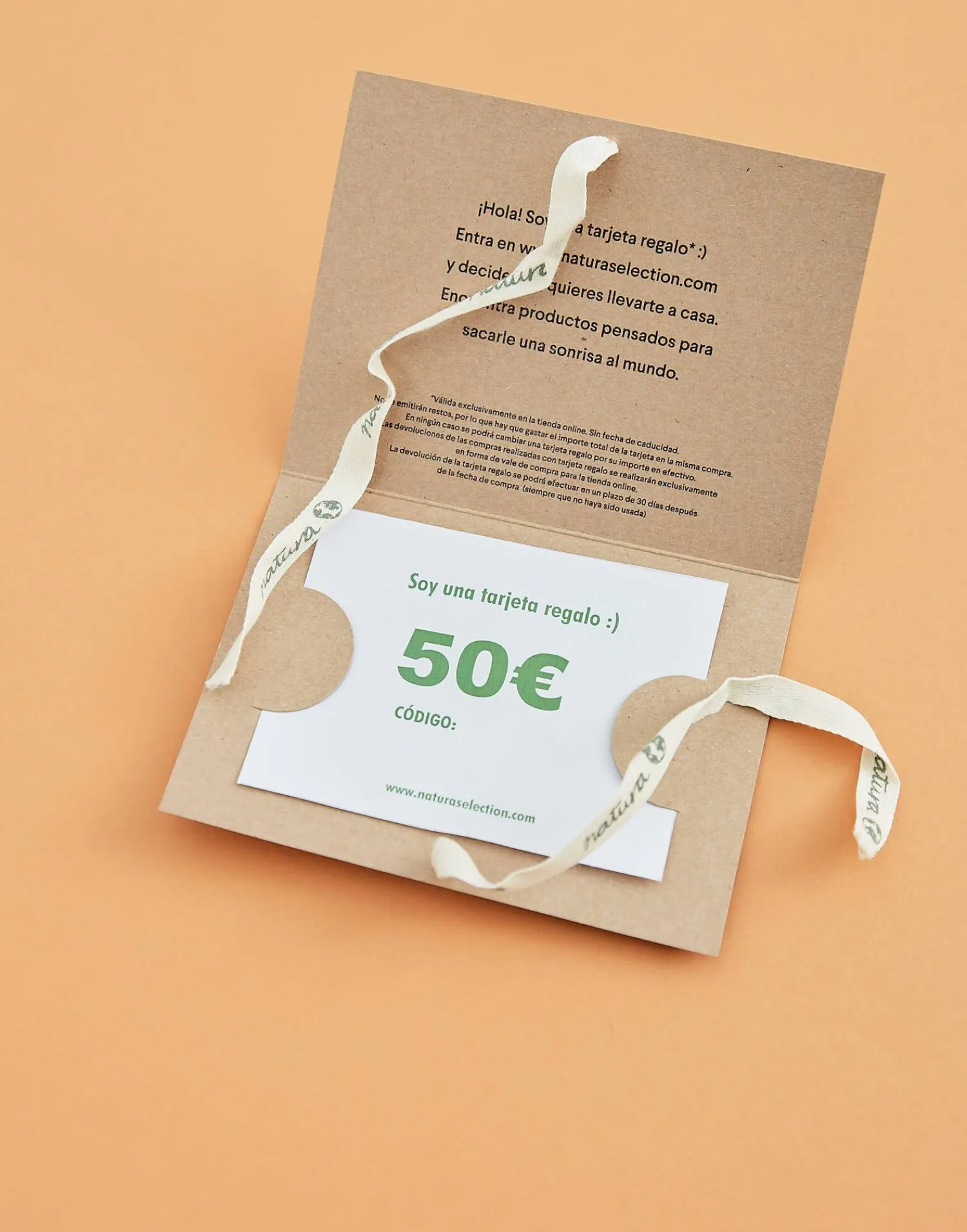 Natura Selection Tarjeta Regalo 50€ Impresa Outlet