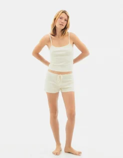 Natura Selection Top Desagujado 147839-OFFWHITE Clearance
