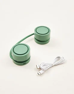 Natura Selection Ventilador Cuello Doble 146204-GREEN Outlet