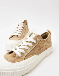 Natura Selection Zapatilla Deportiva Canvas Lavado Discount