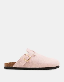 Natura Selection Zueco Fieltro Con Borrego Interior 147856-PINK Outlet